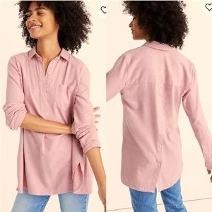 Madewell Classic Ex-Boyfriend Button-back Shirt
